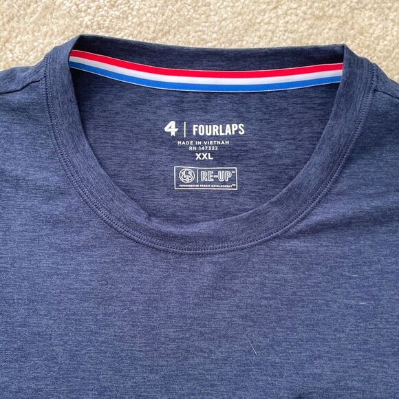 $88 Fourlaps NWT Men's XXL Stratus Ultra-soft Knit Long Sleeve Athleisure Shirt - Picture 7 of 10